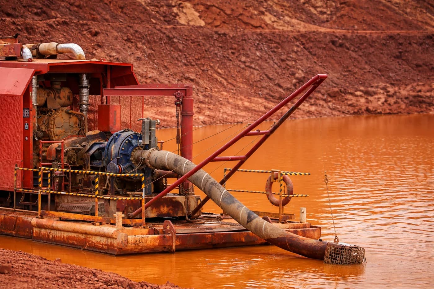 Exhaure des mines